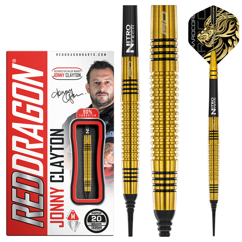 RDD2394_Jonny Clayton Gold 20g Softip - Image 1